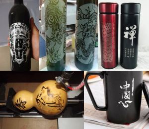 渭南蒲城县酒瓶葫芦工艺品激光雕刻机